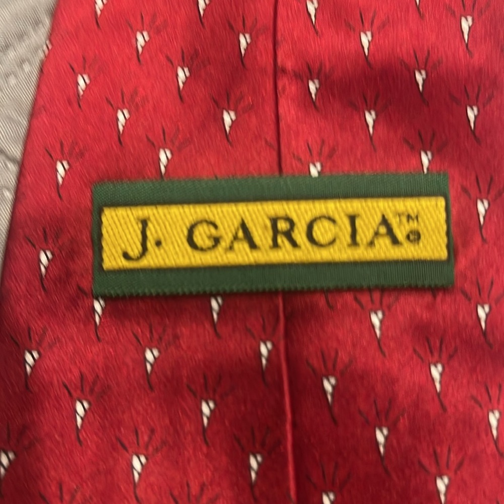 J GARCIA MEN'S TIE RHINO & PUPPY COLLECTION - Picture 5 of 9